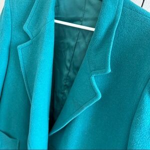 Sherwood Dark Green Wool Vintage Coat sz 20 (xl,1x)